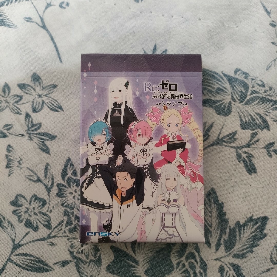 い出のひと時に、とびきりのおしゃれを！ エンスカイ(ENSKY) Re:ゼロから始める異世界生活 トランプ その他カードゲーム 