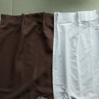 ニトリ オーダー防炎 カーテンとレース4組 タッセル2枚 (105x210cm)-