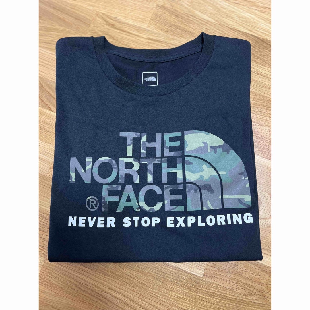 THE NORTH FACE(ザノースフェイス)の⭐︎美品⭐︎ ノースフェイス Tシャツ 速乾 ブラック メンズ  L  迷彩 メンズのトップス(Tシャツ/カットソー(半袖/袖なし))の商品写真