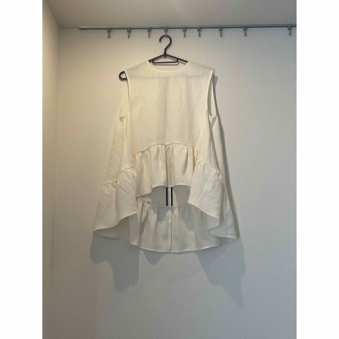 YOKO CHAN ヨーコチャン Back Tiered Blouse ブラウス