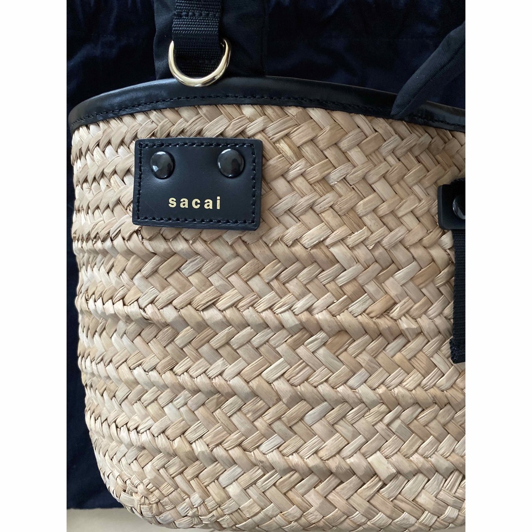 sacai(サカイ)のsacai カゴバッグ  極美品 レディースのバッグ(かごバッグ/ストローバッグ)の商品写真