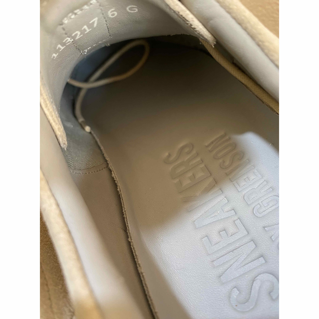 GRENSON(グレンソン)の新品 GRENSON ホワイトトリム スエードレースアップスニーカー メンズの靴/シューズ(スニーカー)の商品写真