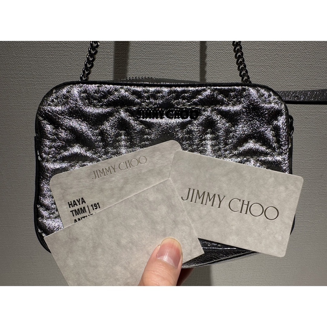 超美品　JIMMY  CHOO  ジミーチュウ　ハンドバッグ　ショルダーバッグ