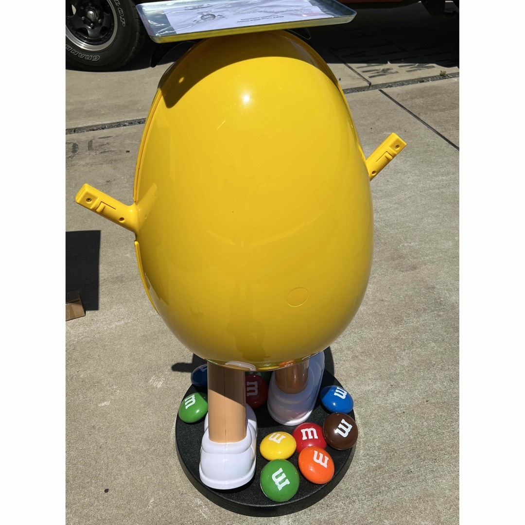【新品】m&m's 店頭ディスプレイ イエロー 黄色 エムアンドエムズ