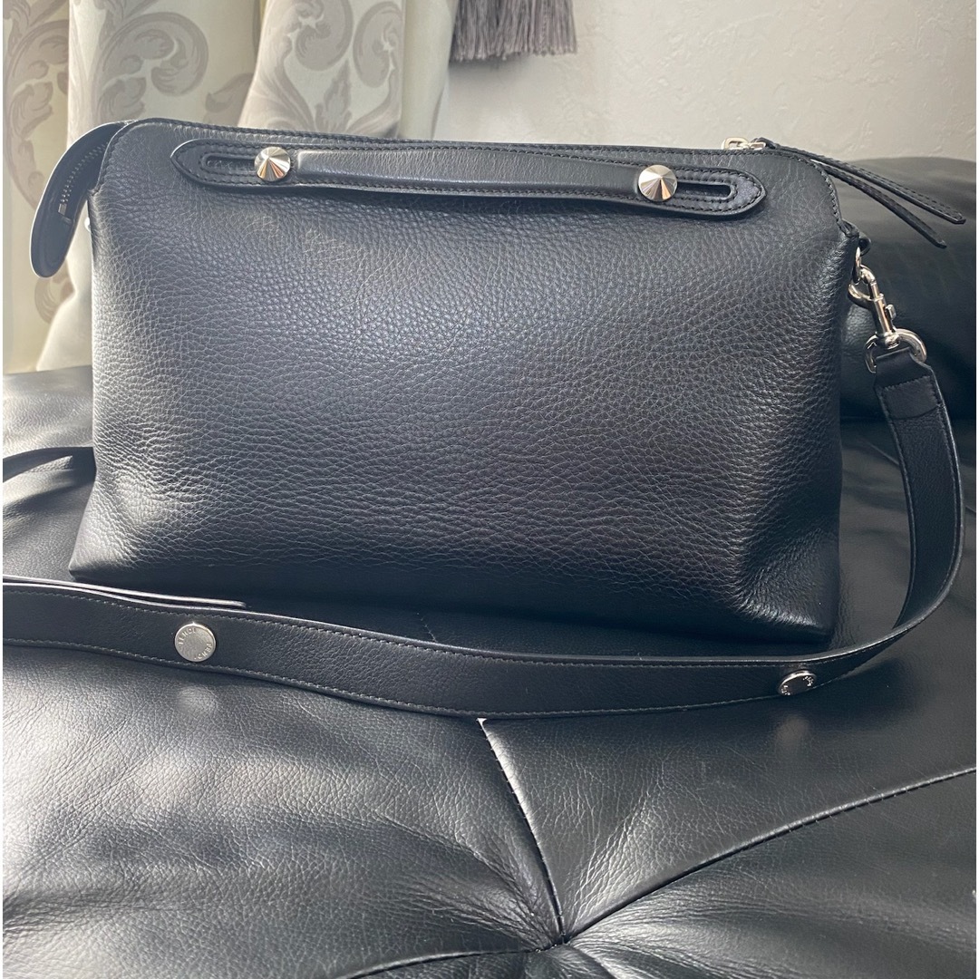 極美品 FENDI フェンディ バイザウェイ ラージ ショルダー バッグ-