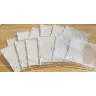 CD DVDケース　12枚セット(CD/DVD収納)