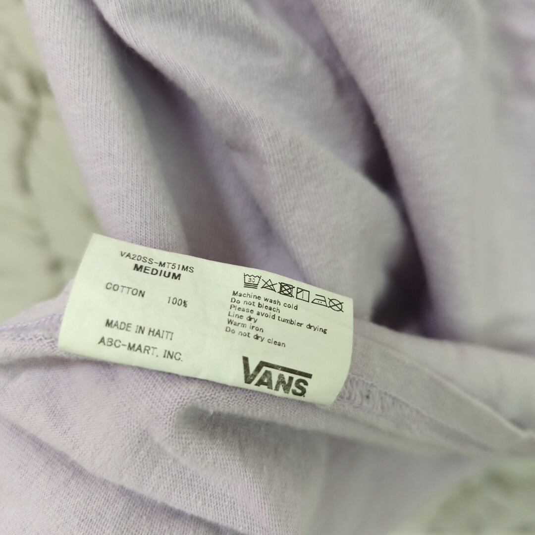 VANS(ヴァンズ)のVANS Tシャツ パープル メンズのトップス(Tシャツ/カットソー(半袖/袖なし))の商品写真