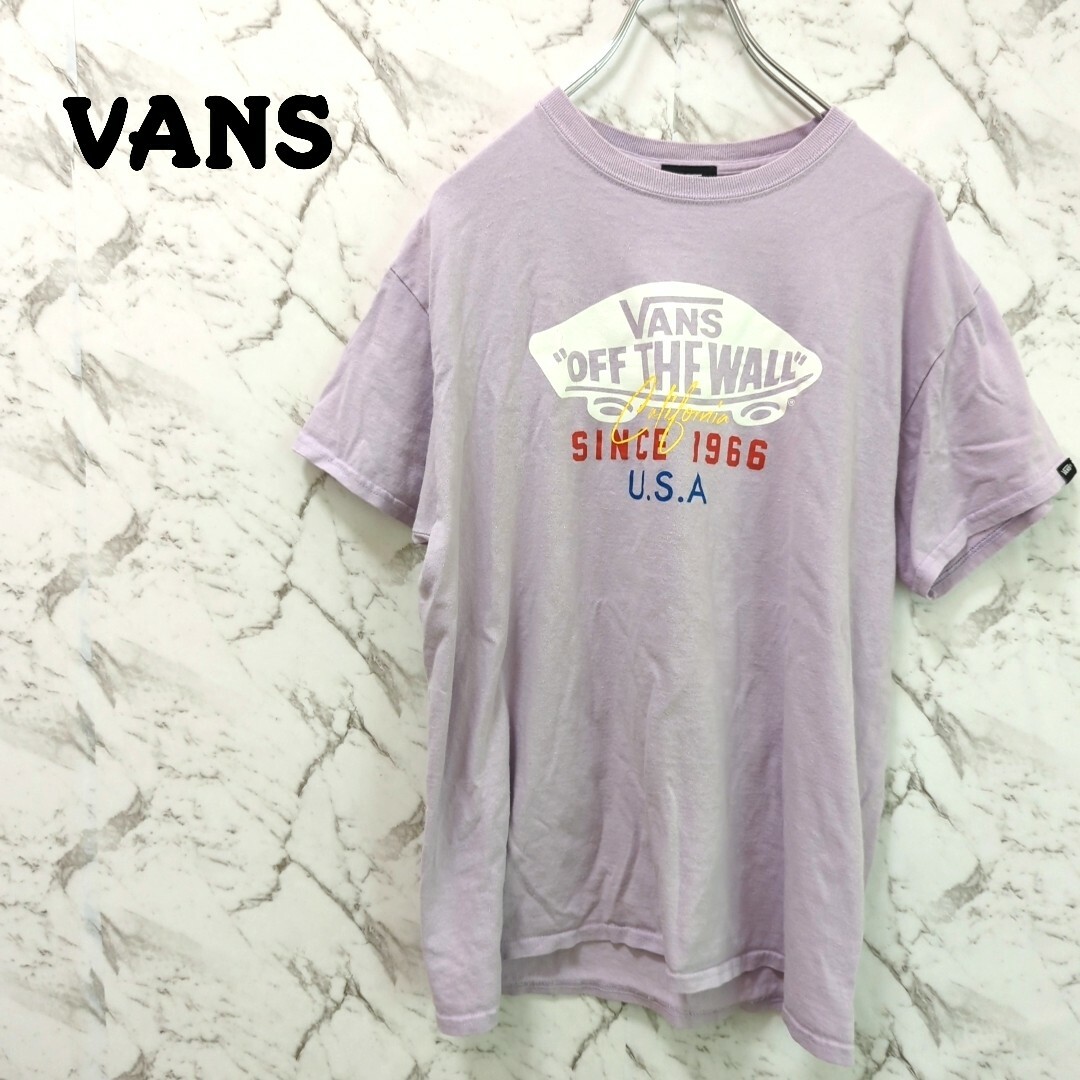 VANS(ヴァンズ)のVANS Tシャツ パープル メンズのトップス(Tシャツ/カットソー(半袖/袖なし))の商品写真