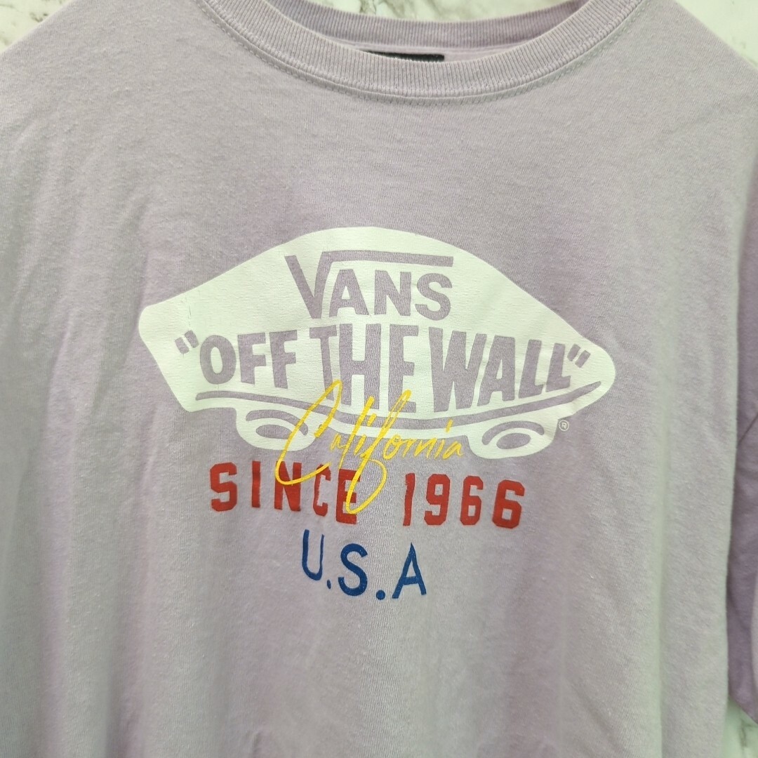 VANS(ヴァンズ)のVANS Tシャツ パープル メンズのトップス(Tシャツ/カットソー(半袖/袖なし))の商品写真