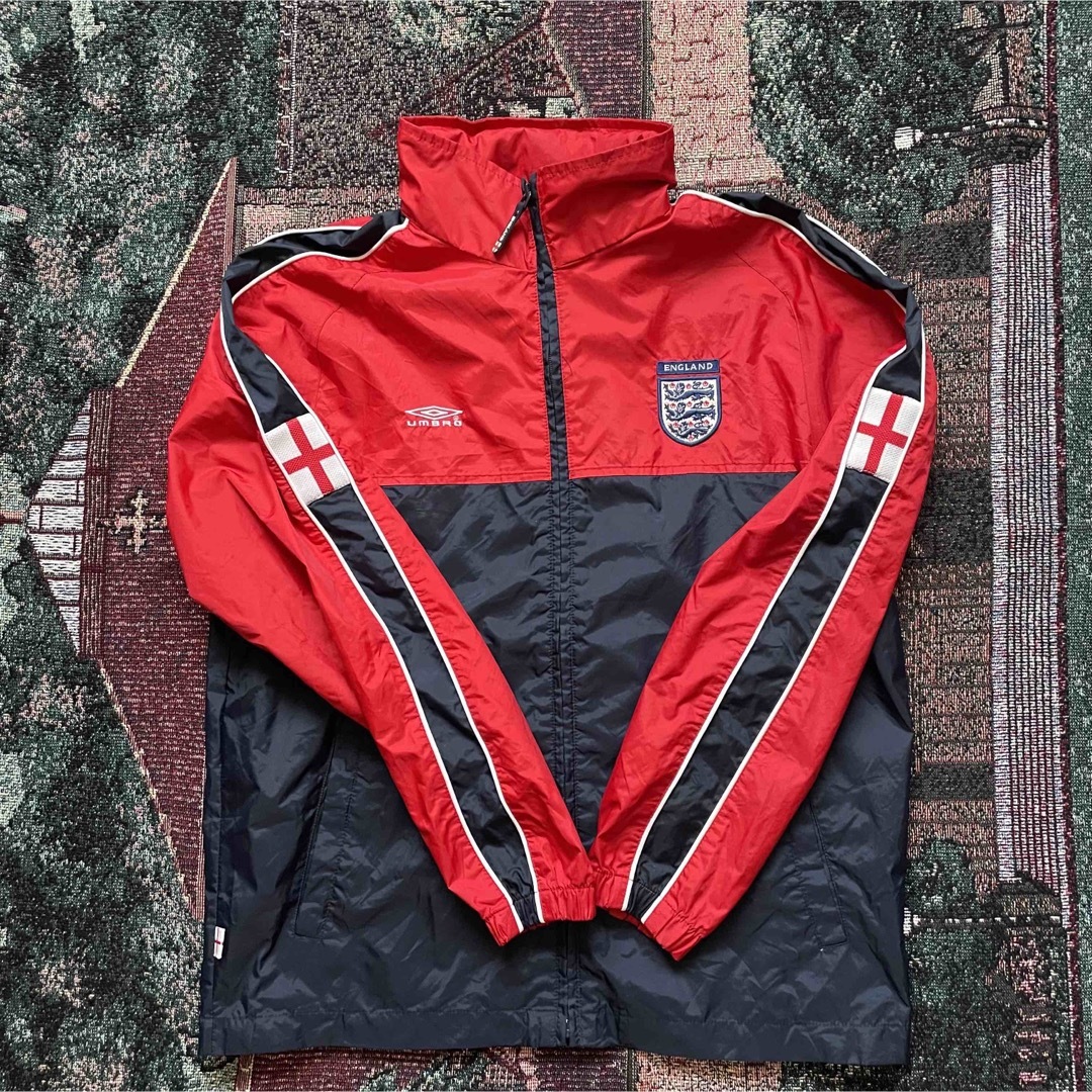 上品】 90s 激レア】在原みゆ紀/90s/UMBRO×イングランド代表/ナイロン