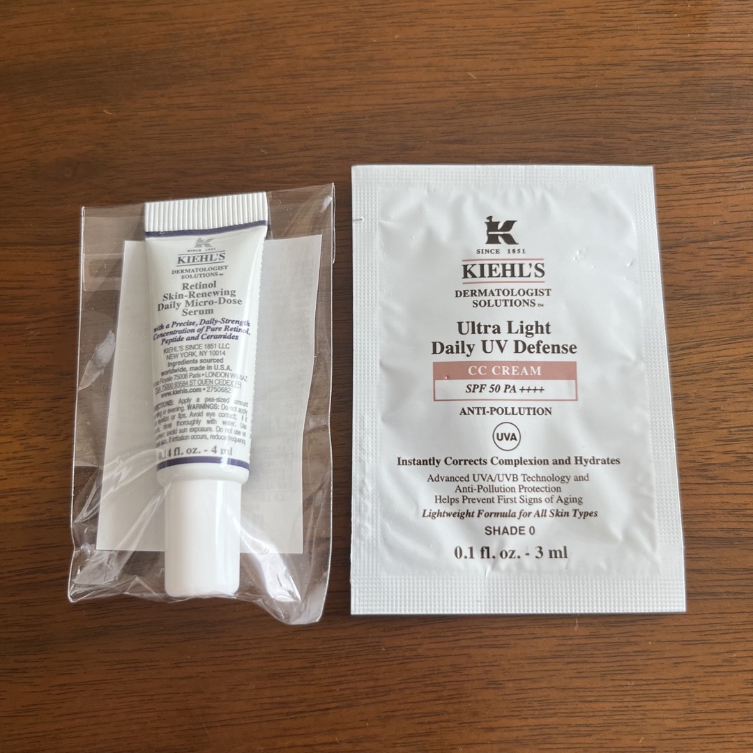 Kiehl's(キールズ)のキールズ　レチノール　サンプルサイズ コスメ/美容のスキンケア/基礎化粧品(美容液)の商品写真