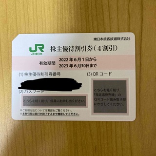 JR東日本株主優待券(鉄道乗車券)