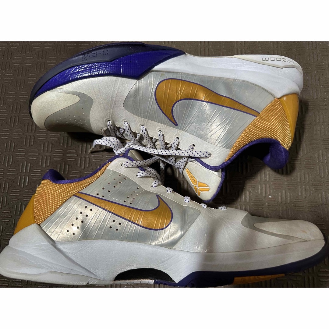 2009 NIKE ZOOM KOBE 5 X LAKERS US12 美品