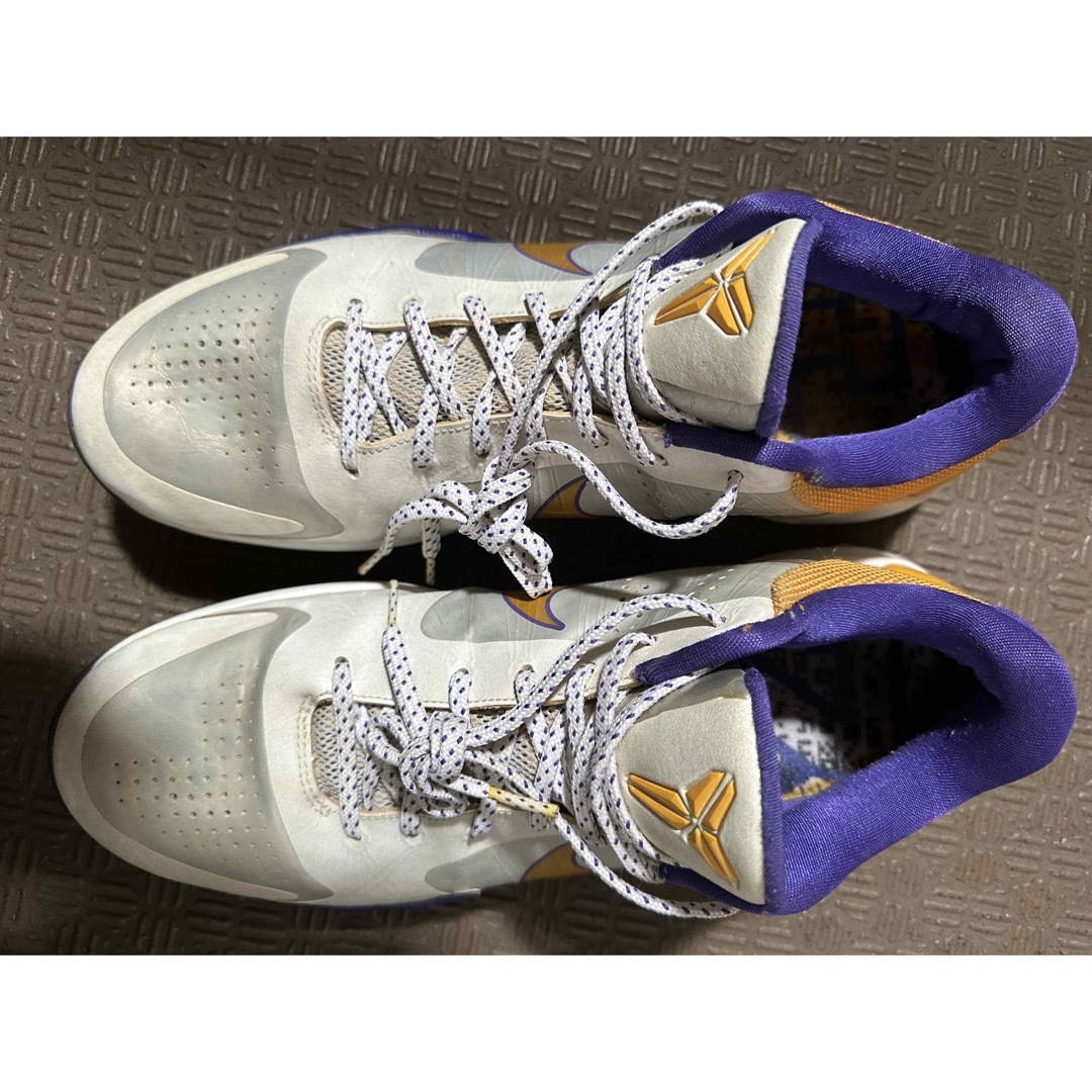 2009 NIKE ZOOM KOBE 5 X LAKERS US12 美品