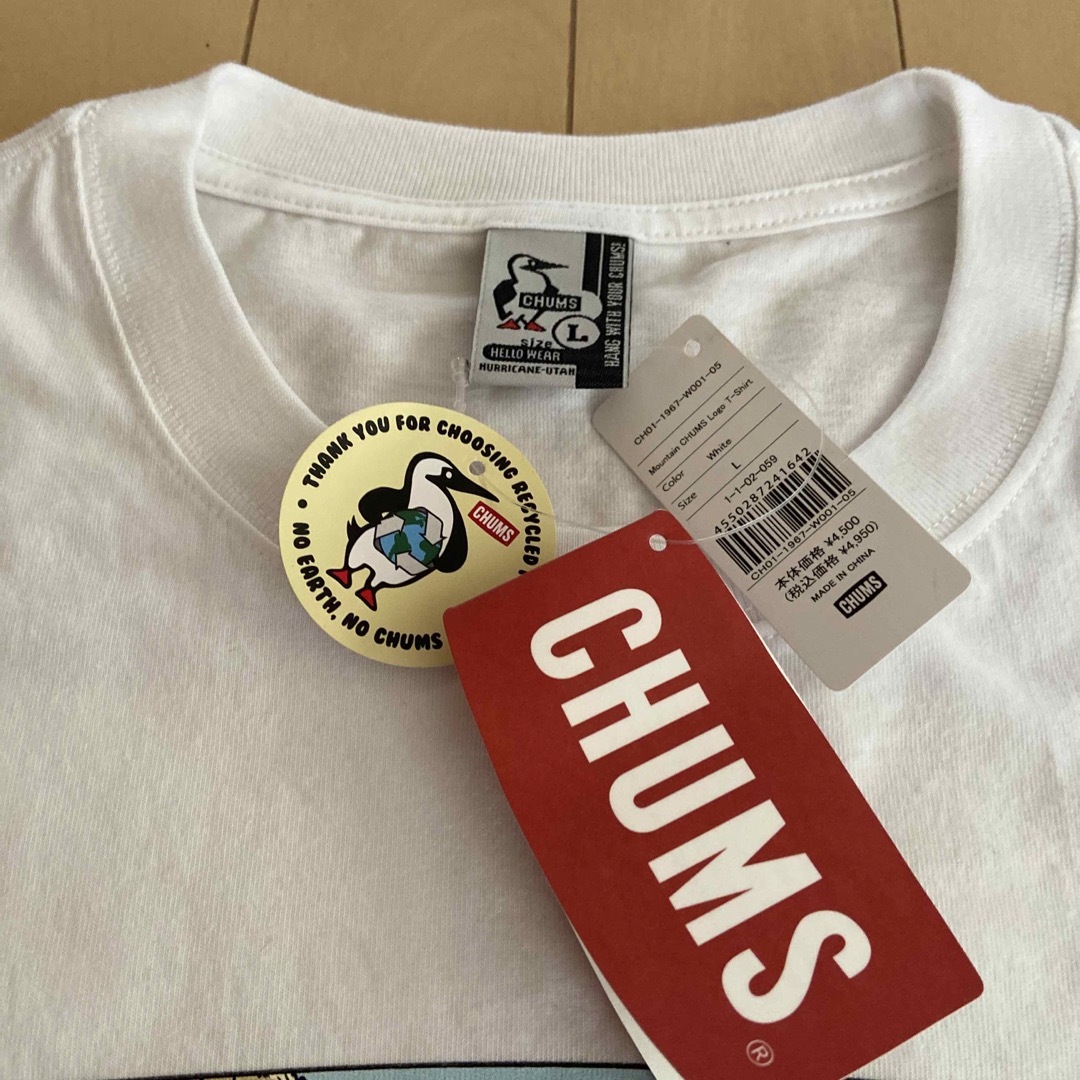 CHUMS(チャムス)のCHUMS Tシャツ　L メンズのトップス(Tシャツ/カットソー(半袖/袖なし))の商品写真