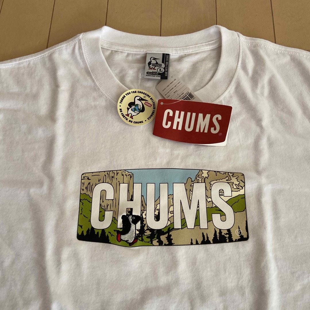 CHUMS(チャムス)のCHUMS Tシャツ　L メンズのトップス(Tシャツ/カットソー(半袖/袖なし))の商品写真