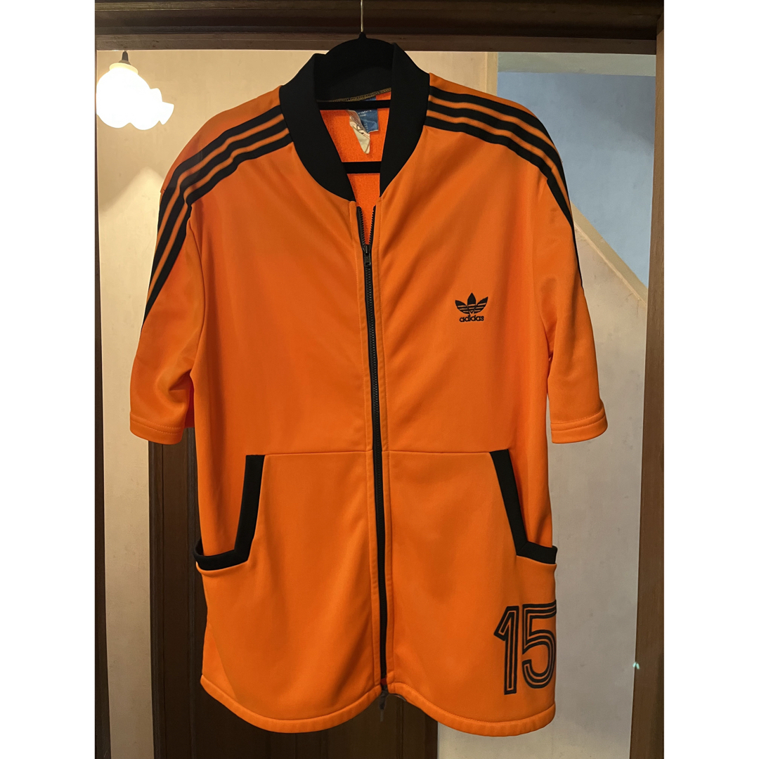 ☆激レア☆ adidas半袖ジャージオレンジ-