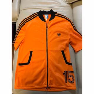 オリジナルス(Originals（adidas）)の★激レア★ adidas半袖ジャージオレンジ(ジャージ)