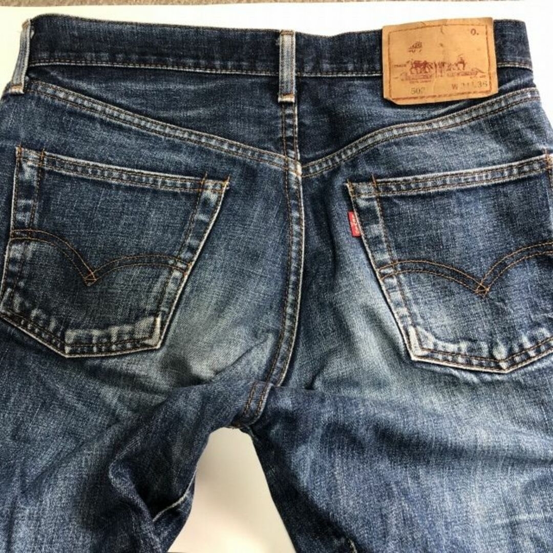 Levis 502XX 赤耳 ビッグE W31×L36 TALONジップ - デニム/ジーンズ