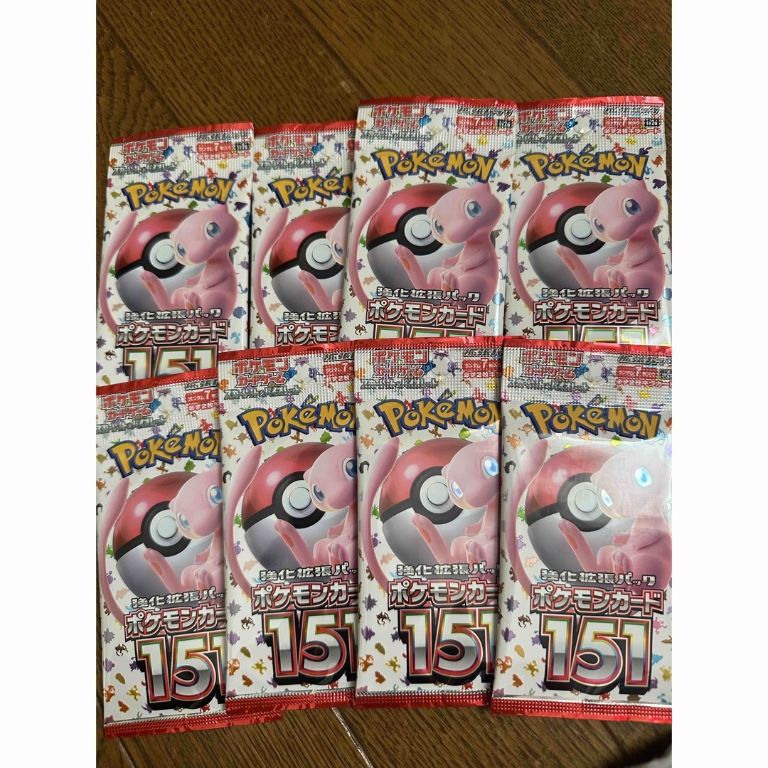 ポケモン - ポケモンカードゲーム151 8パックの通販 by トロワ's shop 