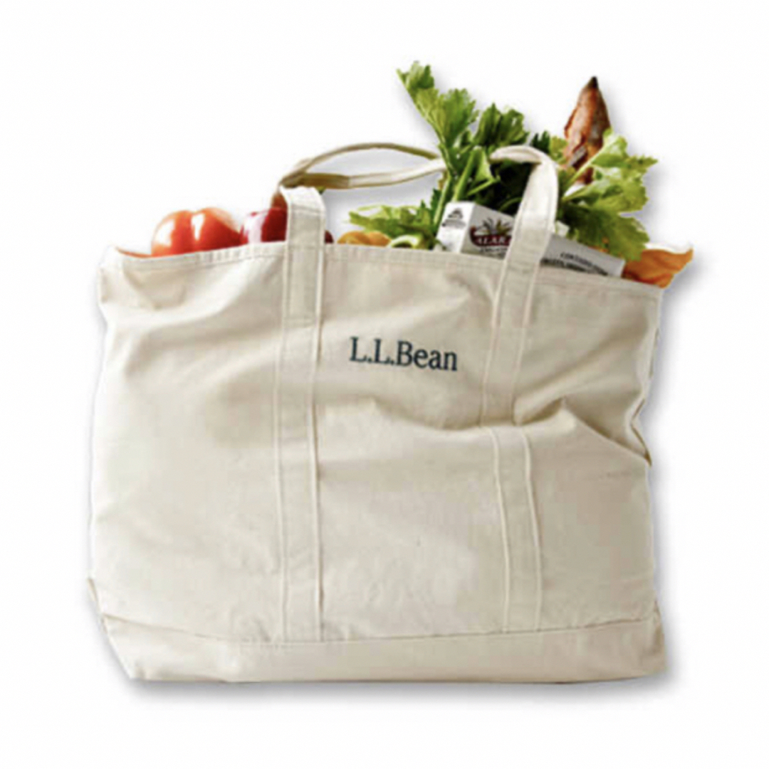 L.L.Bean(エルエルビーン)の【LLビーン】新品・未使用⭐︎グローサリー・トート⭐︎ナチュラル レディースのバッグ(トートバッグ)の商品写真