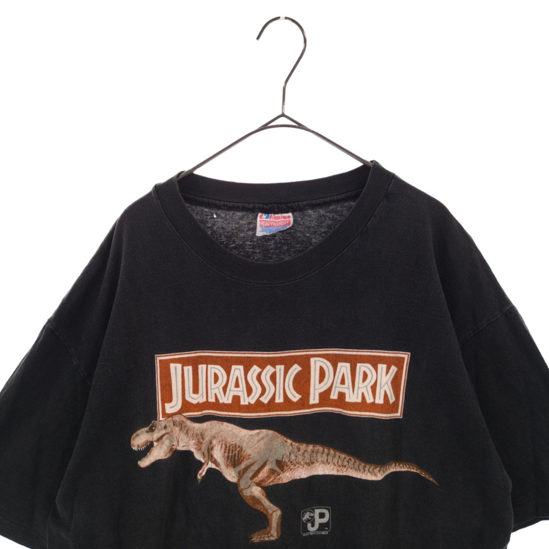 VINTAGE ヴィンテージ 90s 1993 JURASSIC PARK T-REX GLOW IN THE DARK ジュラシックパーク ティラノサウルススケルトン蓄光プリント半袖Tシャツ