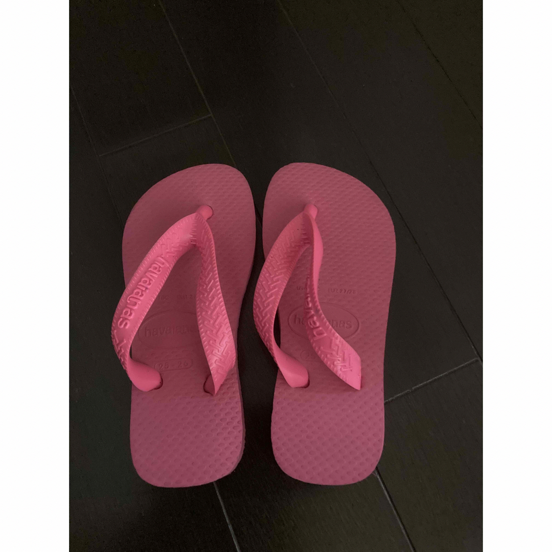 havaianas(ハワイアナス)のビーチサンダル　havaianas 16cmくらい キッズ/ベビー/マタニティのキッズ靴/シューズ(15cm~)(サンダル)の商品写真