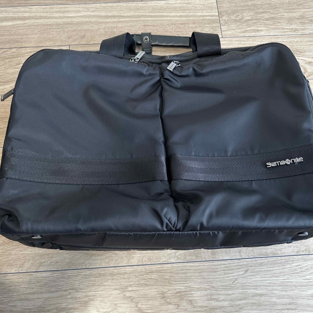 Samsonite(サムソナイト)の【美品】サムソナイト　2WAY ビジネスバッグ　ブラック メンズのバッグ(ビジネスバッグ)の商品写真