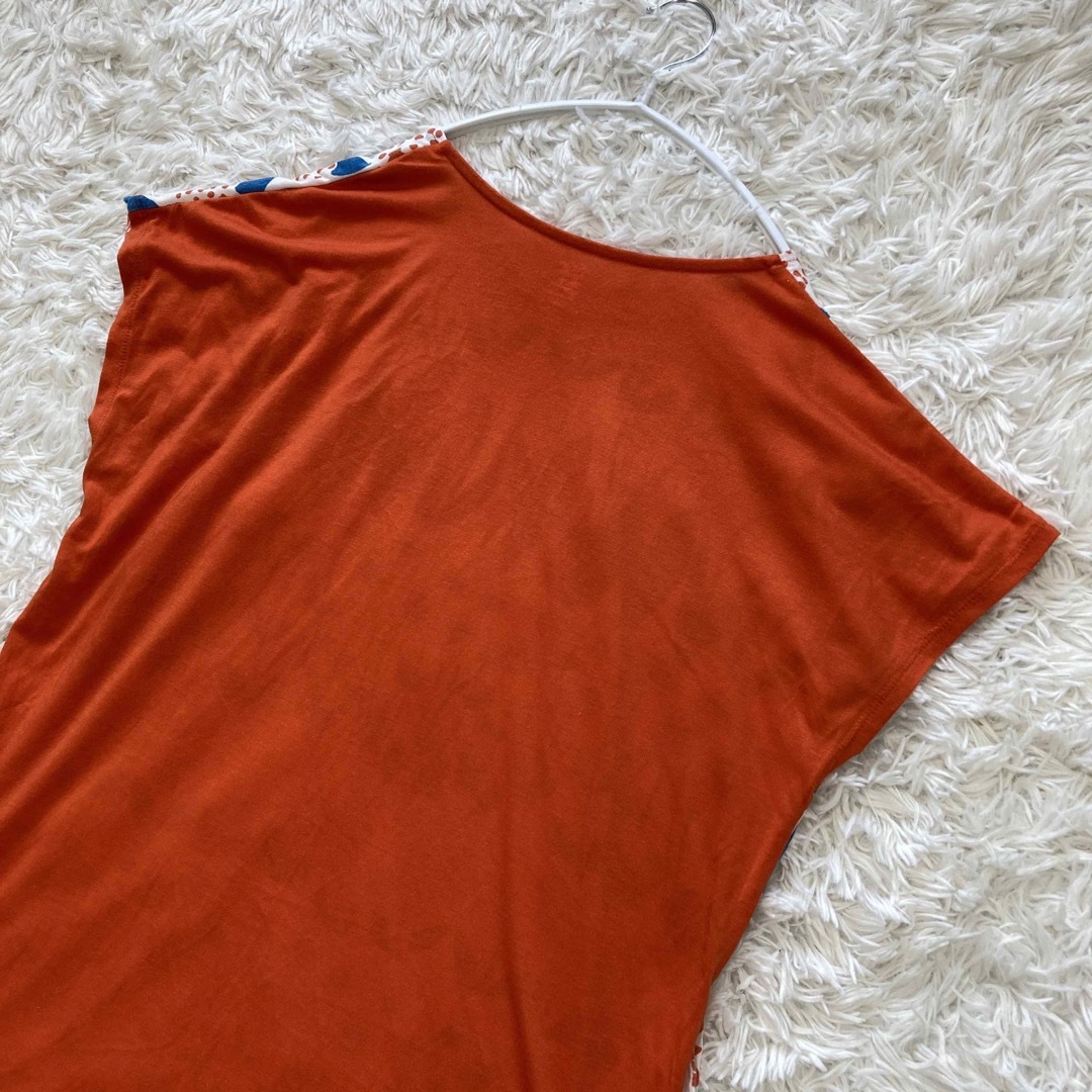 Design Tshirts Store graniph(グラニフ)のgraniph チュニック 花柄 フリーサイズ オレンジ レディースのトップス(チュニック)の商品写真