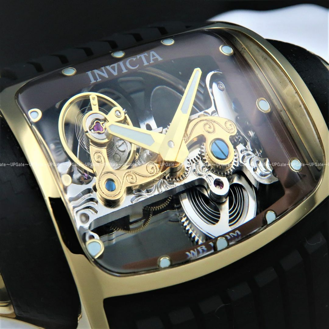 圧倒的デザイン性★自動巻★スケルトン INVICTA Vintage 35273