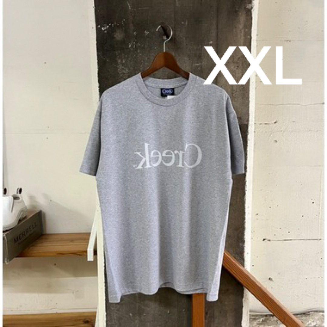 creek angler's device ロゴ　反転Tシャツ　XXL