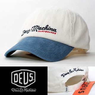 デウスエクスマキナ(Deus ex Machina)のローキャップ 帽子 デウス エクス マキナ 白/紺 DMW227183-WNY(キャップ)