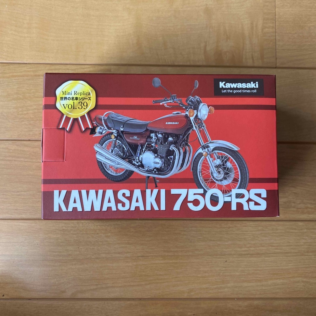 レッドバロン　世界の名車シリーズ　vol.39 カワサキ　750-RS エンタメ/ホビーのおもちゃ/ぬいぐるみ(模型/プラモデル)の商品写真