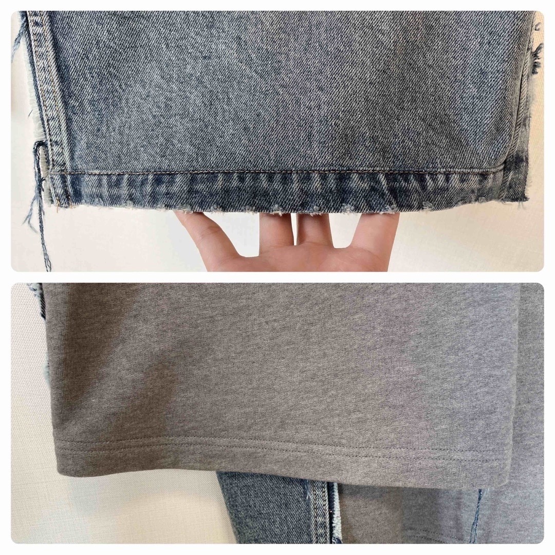 BALENCIAGA - SUP様 バレンシアガ HYBRID BAGGY デニム BALENCIAGA - SUP様 バレンシアガ HYBRID BAGGY デニム