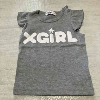 エックスガール(X-girl)のX-girl ベビーカットソー　80cm(Ｔシャツ)