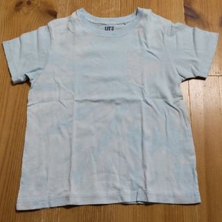 ユニクロ(UNIQLO)のUNIQLO　キッズ　Tシャツ　120cm　水色(Tシャツ/カットソー)