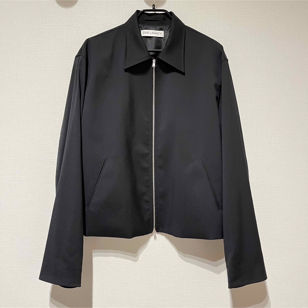 値下げ可　OUR LEGACY 23SS MINI JACKET BLACK