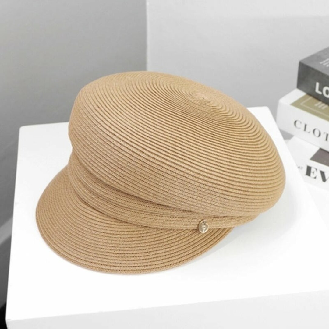 【新品】シンプル キャスケット レディースの帽子(キャスケット)の商品写真