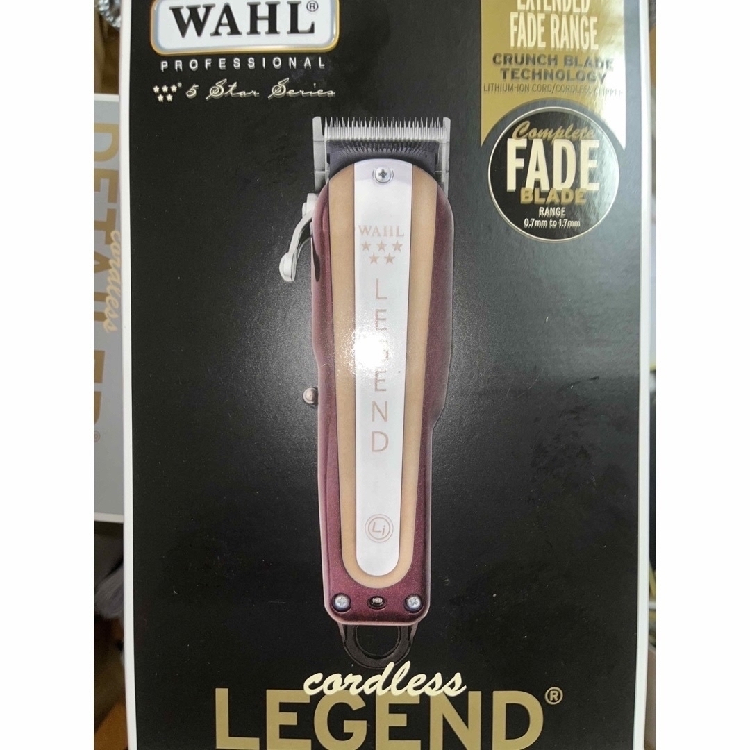 WAHL Legend ウォール レジェンド コードレスバリカン-