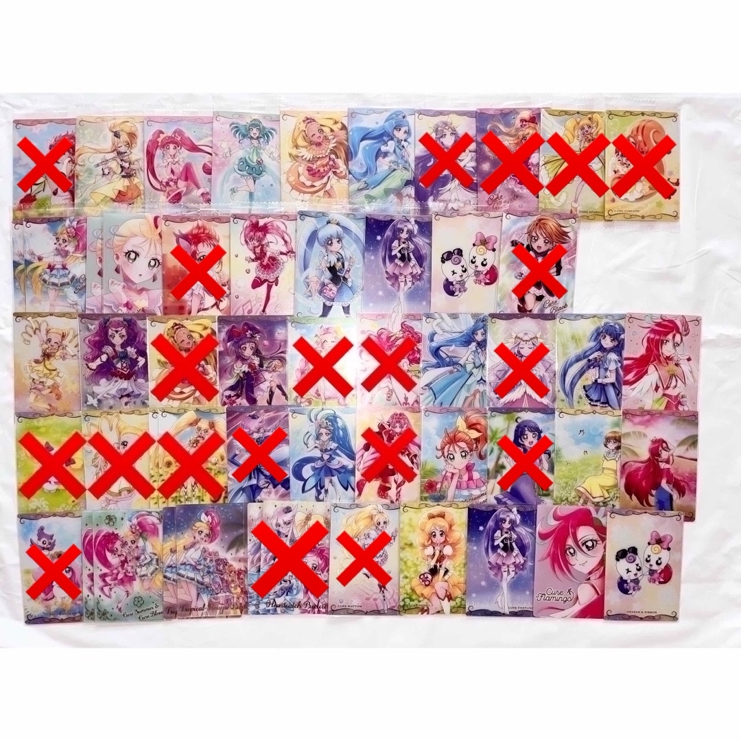 プリキュア ウエハース 1弾 2弾 3弾 4弾 5弾 6弾 - キャラクターグッズ