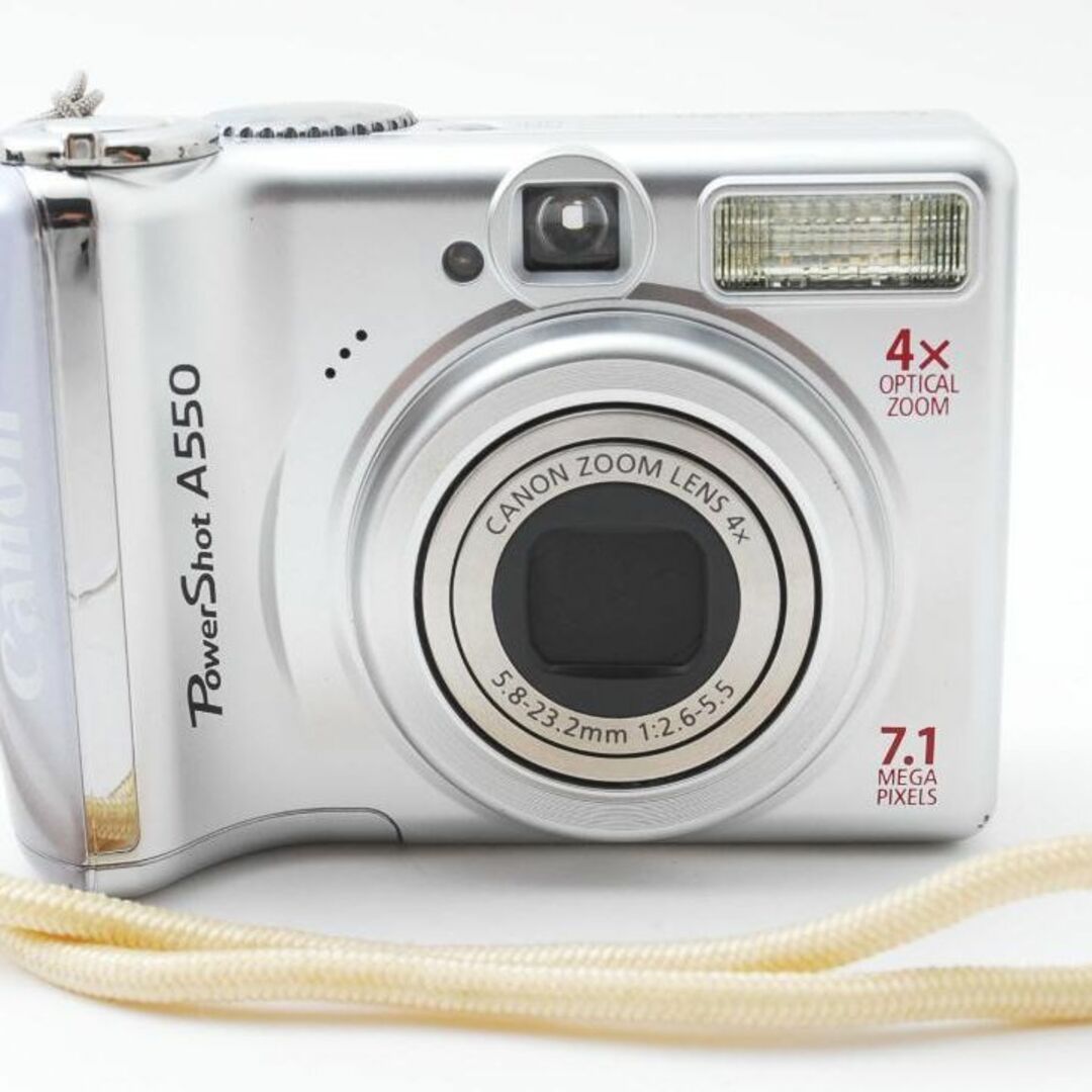 コンパクトデジタルカメラ【B29】Canon Powershot A550 キャノン パワーショット