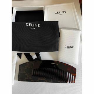 セリーヌ(celine)の新品♡セリーヌ♡ カーブド ヘアコーム / トリオンフキャンバス (ヘアブラシ/クシ)