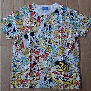 ディズニー(Disney)のDisney◆３４th  ANNIVERSARY Ｔシャツ(Tシャツ(半袖/袖なし))