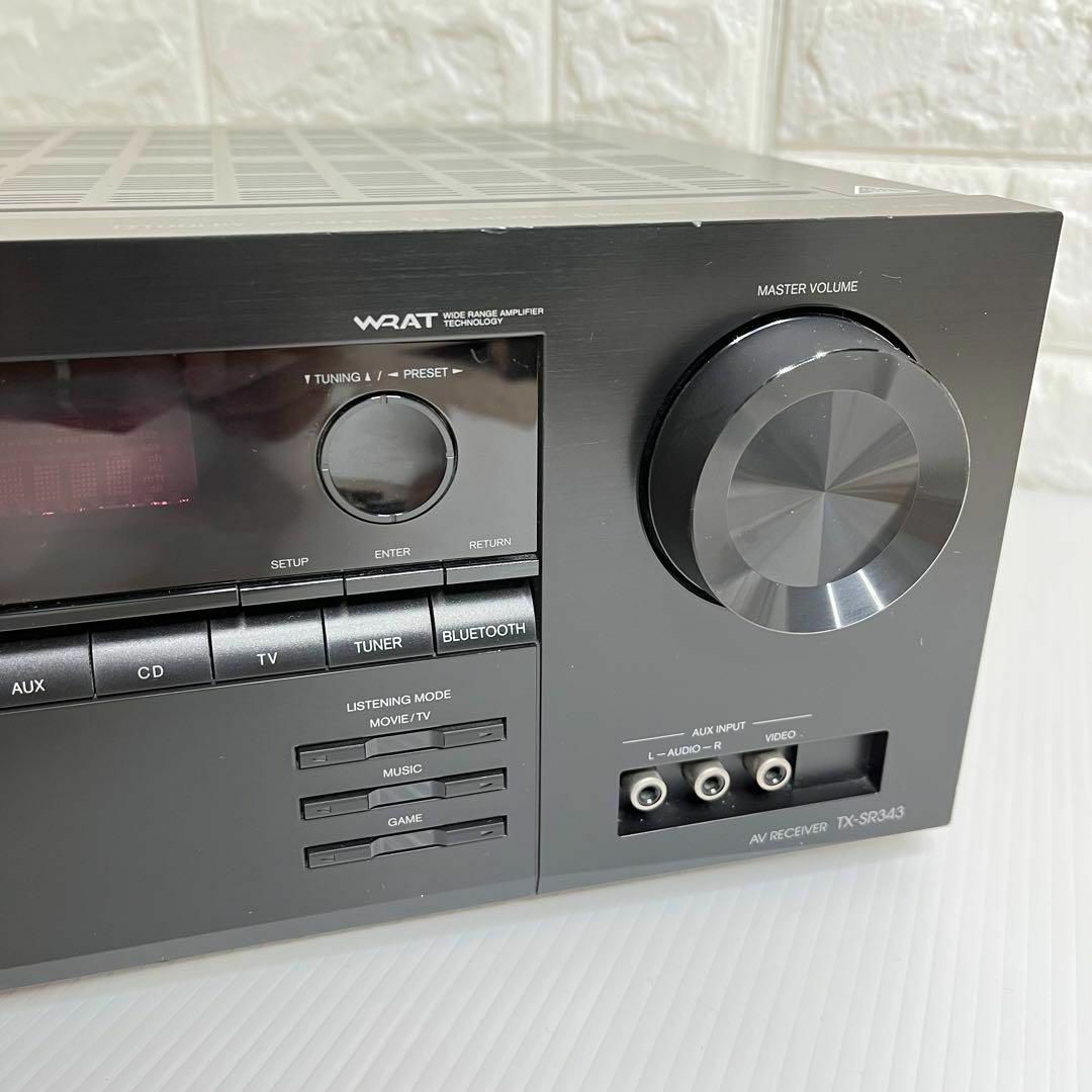 【美品】ONKYO TX- SR343 AVレシーバー AVアンプ オンキヨー