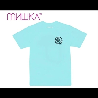 ミシカ(MISHKA)のMISHKA KEEP WATCH MOP Tee　（水色）(Tシャツ/カットソー(半袖/袖なし))
