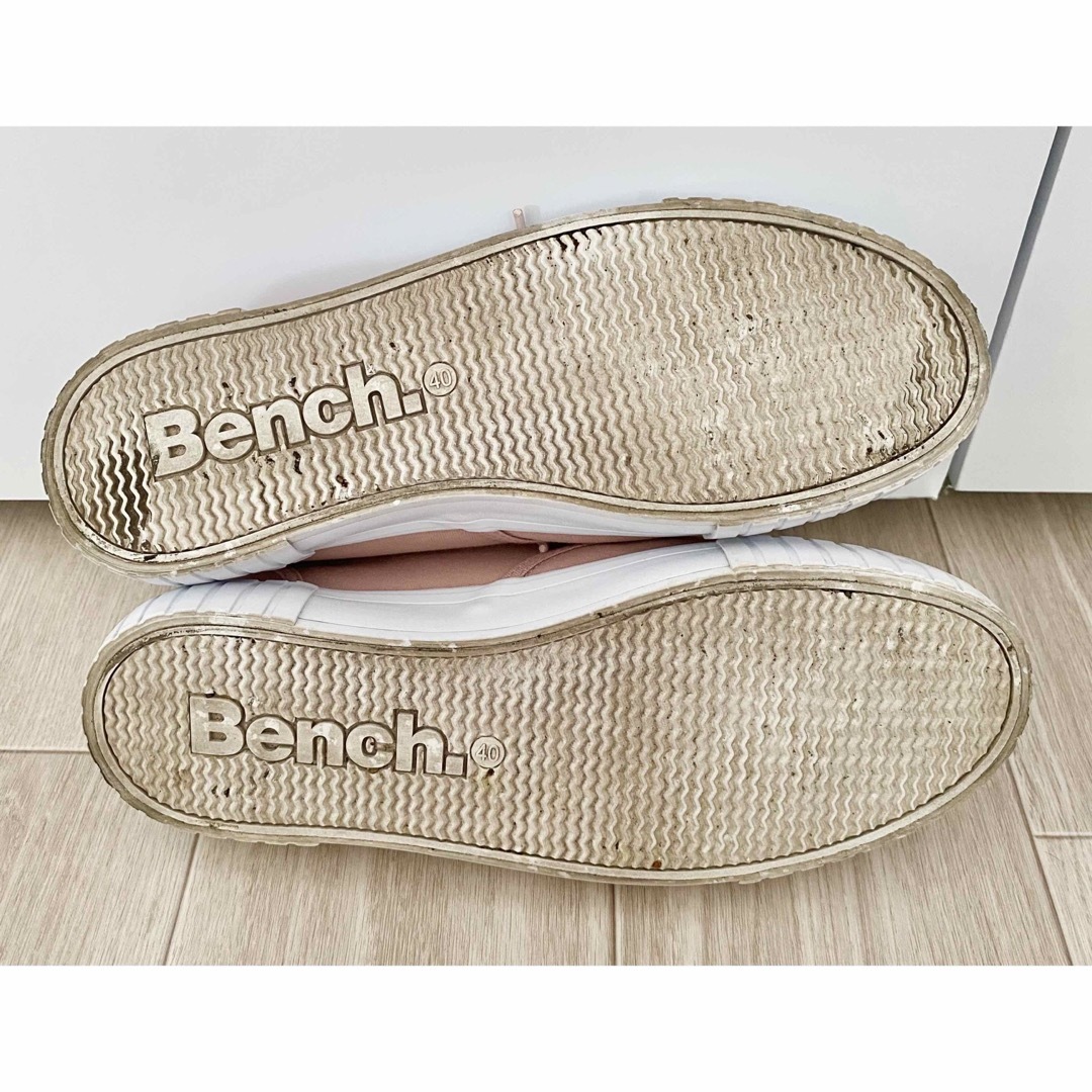 Bench(ベンチ)の【美品】Bench. ベンチ　靴　スニーカー　ピンク　かわいい　春 レディースの靴/シューズ(スニーカー)の商品写真