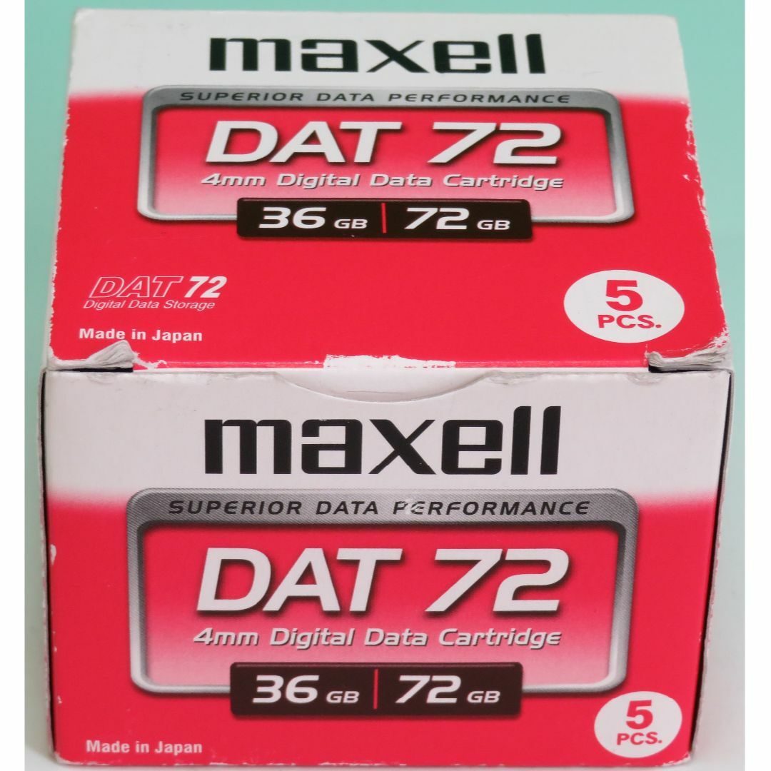 日立マクセル maxell DAT72 データカートリッジ 36GB/72GB