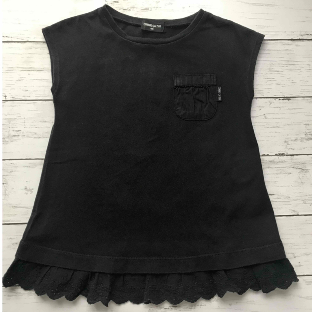 COMME CA ISM(コムサイズム)のCOMME CA ISM  90 Tシャツ 女の子 キッズ/ベビー/マタニティのキッズ服女の子用(90cm~)(Tシャツ/カットソー)の商品写真