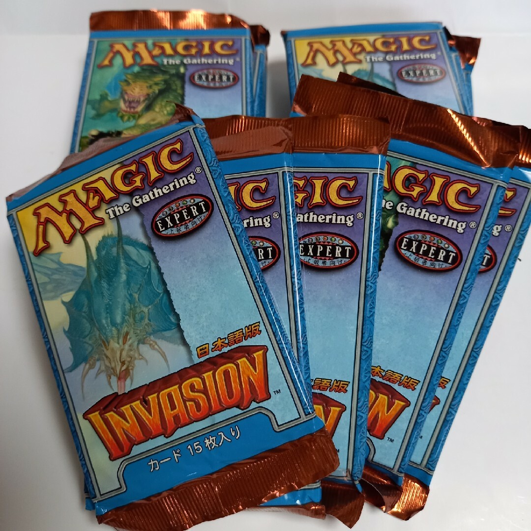 MTG インベイジョン 日本語版 未開封 15パック