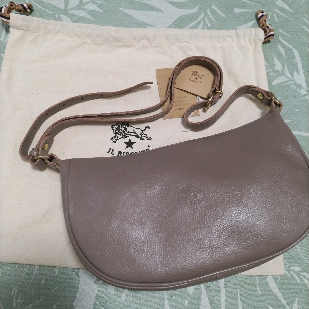 IL BISONTE - 新品 イルビゾンテ 本革 レザー ショルダーバッグ カバン